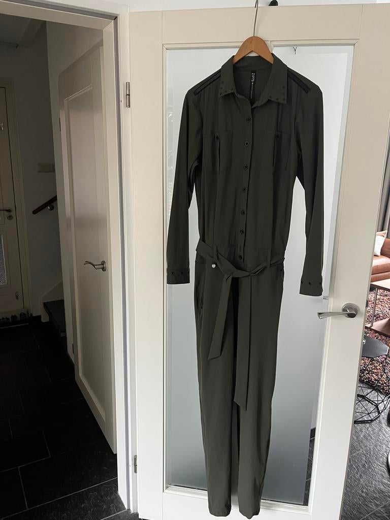 Prachtige jumpsuit van zipp 73 maat xl, Kleding | Dames, Ophalen of Verzenden, Zo goed als nieuw, Groen
