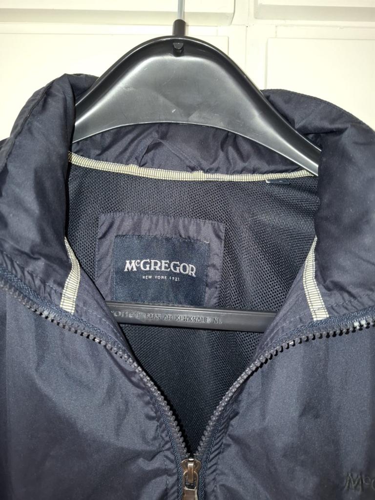 McGregor Heren Jasje nieuw - Donkerblauw mt 48, Ophalen of Verzenden, Zo goed als nieuw, McGregor, Maat 48/50 (M)