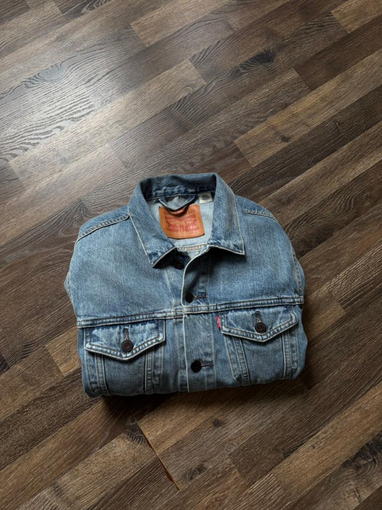 Nieuw! Levi’s Premium Denim Truckerjacket - blauw maat S, Ophalen of Verzenden, Nieuw, Maat 46 (S) of kleiner, Blauw