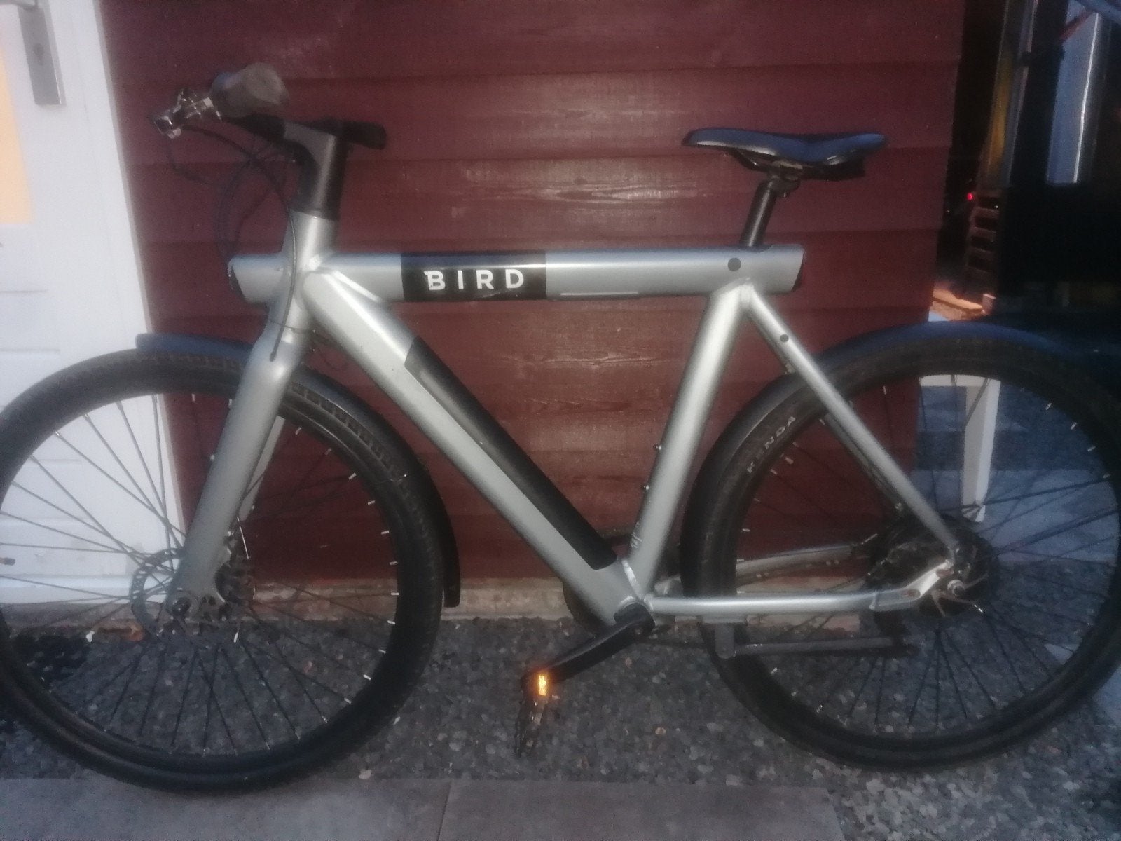 Mooie stijlvolle bird bike A-frame e-bike matt grey, Fietsen en Brommers, Elektrische fietsen, Zo goed als nieuw, 59 cm of meer