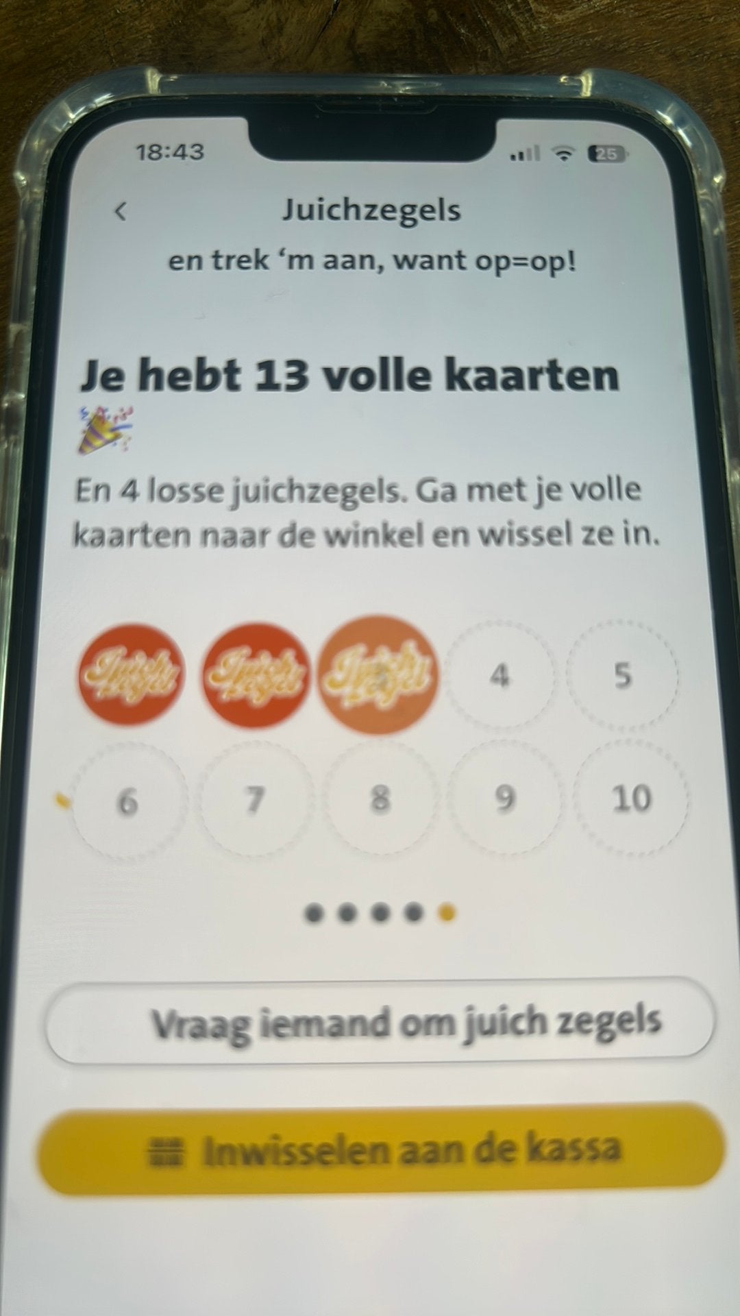 Jumbo juichzegels, Ophalen of Verzenden, Zegels, Bonnen of Punten