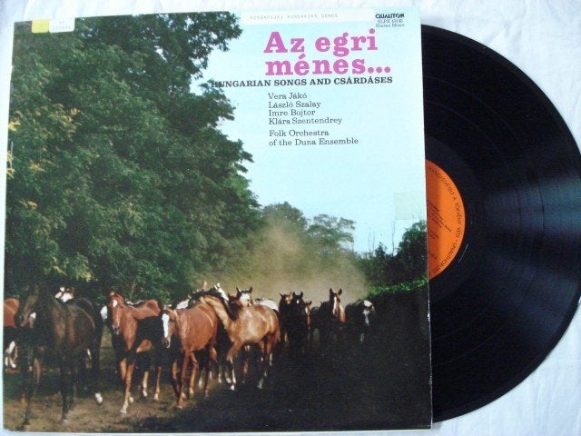 Az Egri Ménes - Hungarian songs and csárdáses, LP, Gebruikt, Ophalen of Verzenden, 12 inch