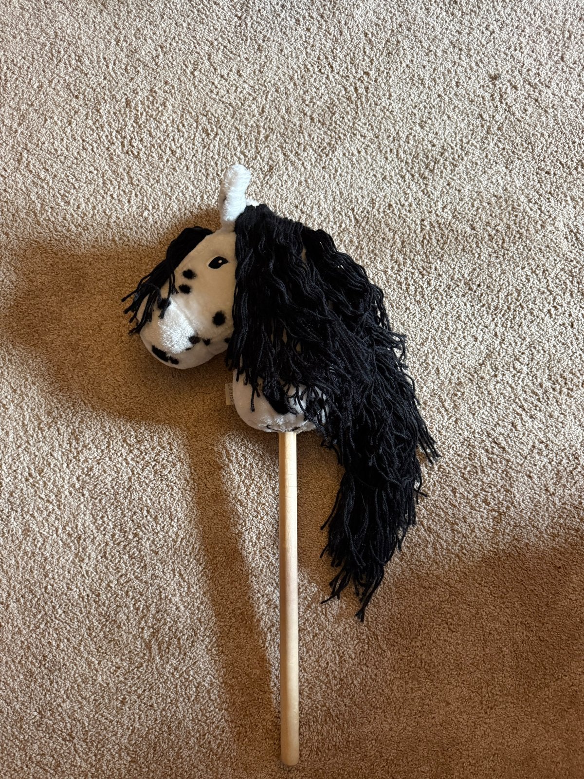 Astrup hobby horse gevlekt, Ophalen, Zo goed als nieuw