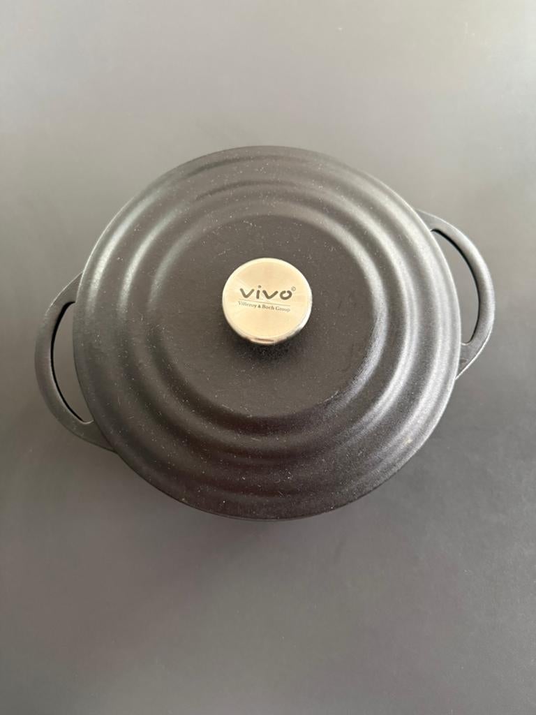 Braadpan van VIVO, 24 cm, Huis en Inrichting, Keuken | Potten en Pannen, Gebruikt, Ophalen of Verzenden, Koekenpan of Braadpan
