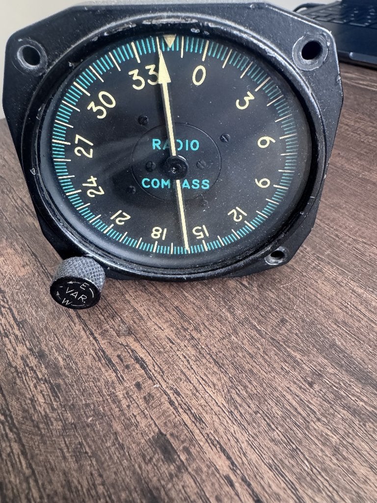 Kearfott Radio Compass Indicator, Verzamelen, Ophalen of Verzenden, Gebruikt, Overige typen