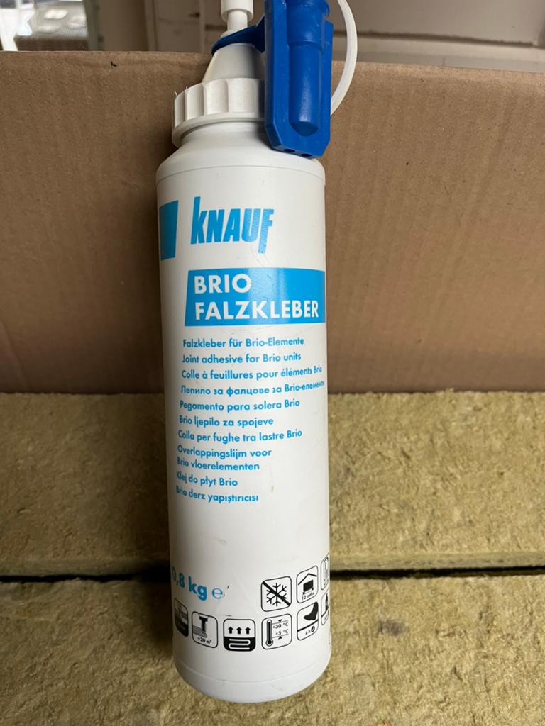 Knauf brio 23, Nieuw, Vloerisolatie, Glaswol, Ophalen
