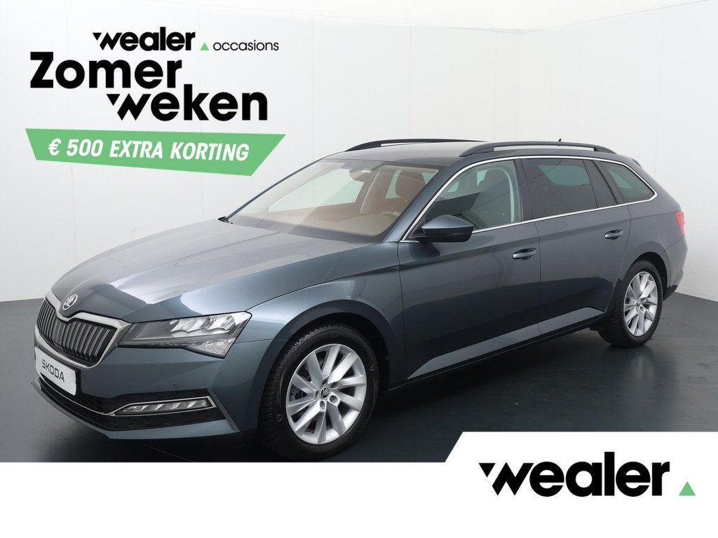 Skoda Superb Combi 1.4 TSI iV Business Edition | 218 PK | So, Auto's, Skoda, 12 maanden, Stof, Gebruikt, 4 cilinders