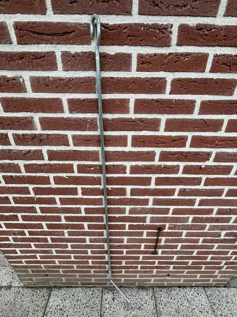 Zonwering draaistang 160 cm, Tuin en Terras, Zonneschermen, Ophalen, Zo goed als nieuw, Minder dan 250 cm, Screen