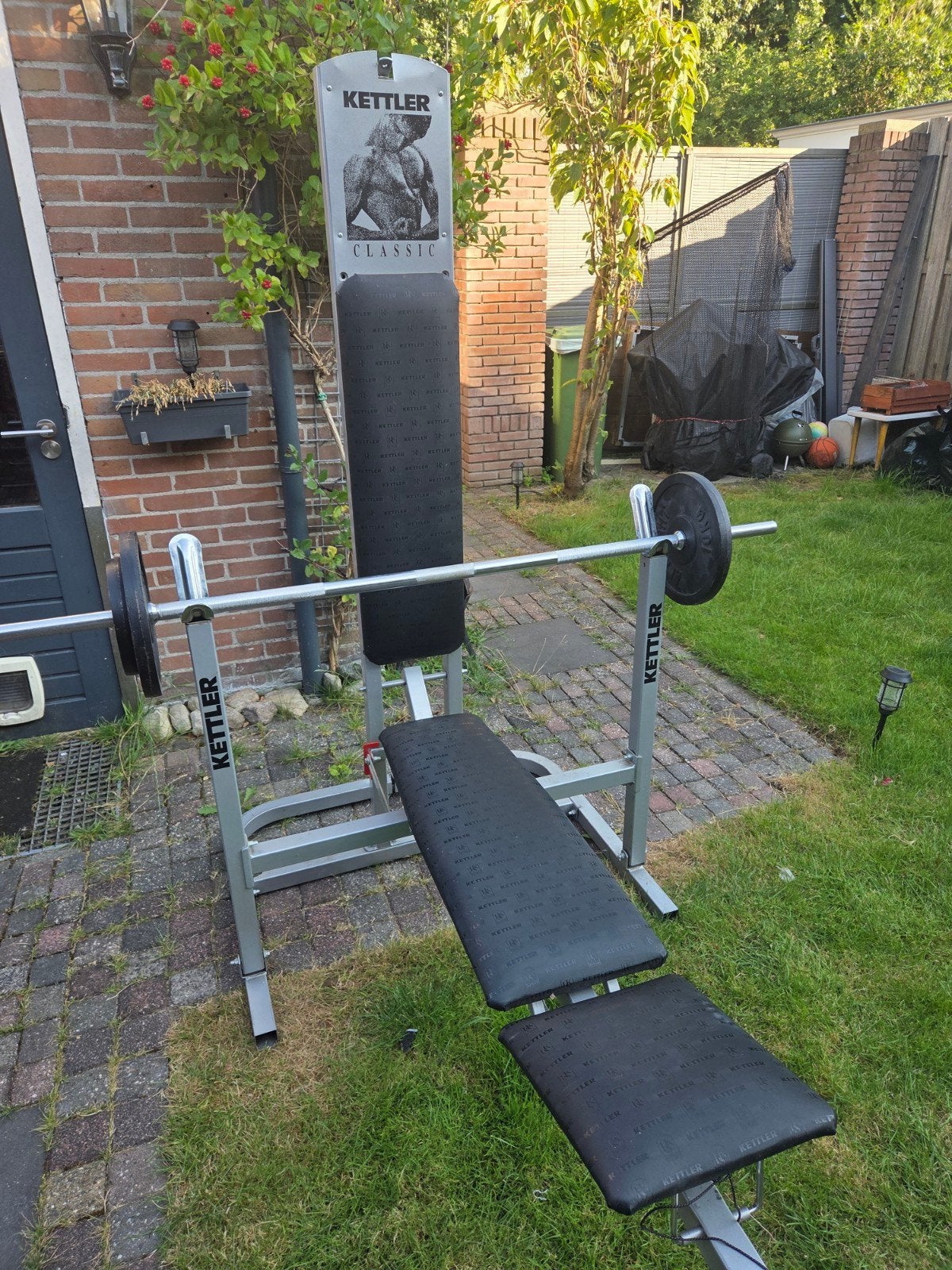 Kettler Classic Krachtstation met Gewichten en Halters, Sport en Fitness, Ophalen, Benen, Gebruikt, Krachtstation