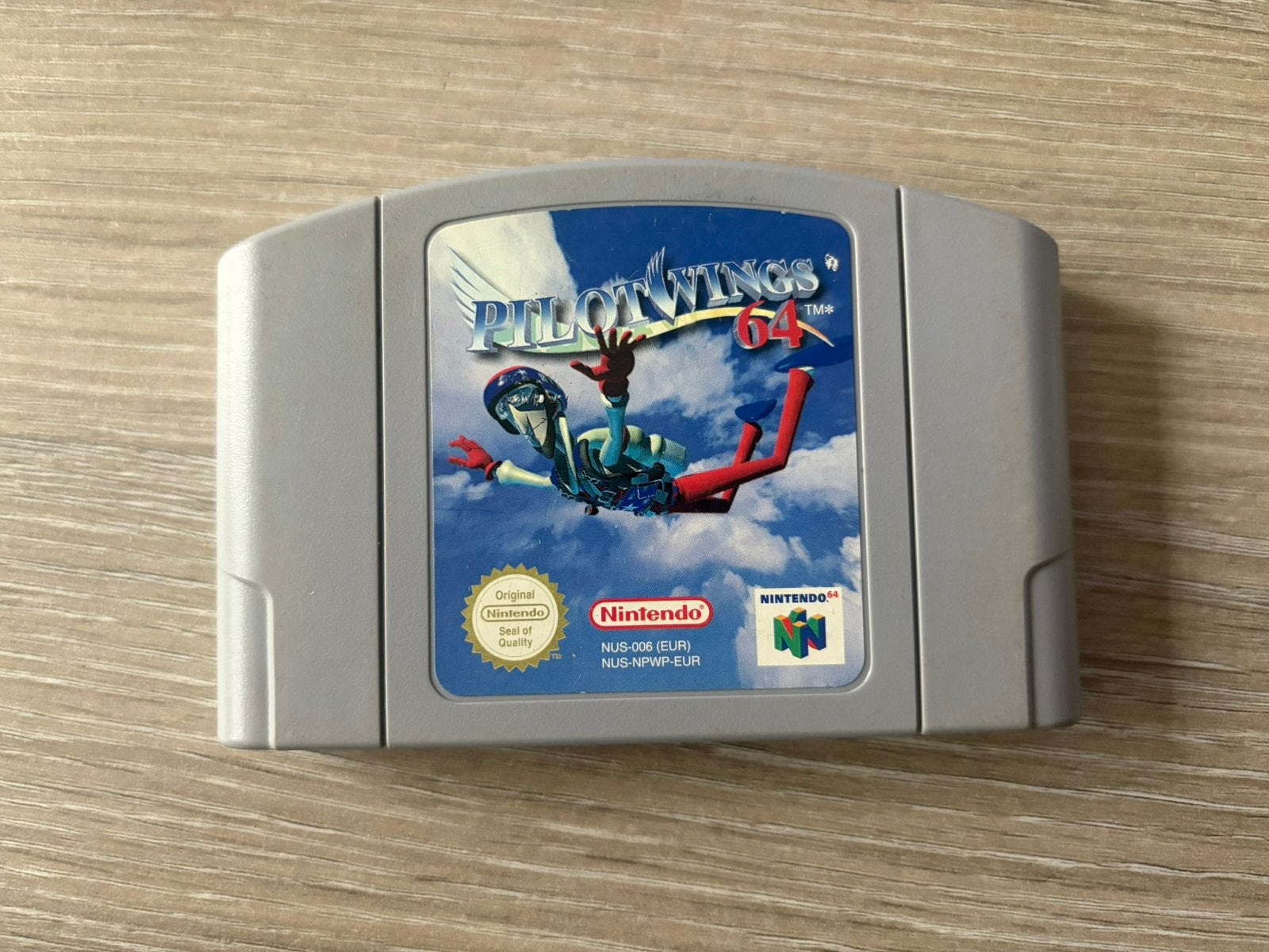 Pilotwings 64 voor de Nintendo 64 ZGAN, 1 speler, Ophalen of Verzenden, Zo goed als nieuw, Vanaf 3 jaar