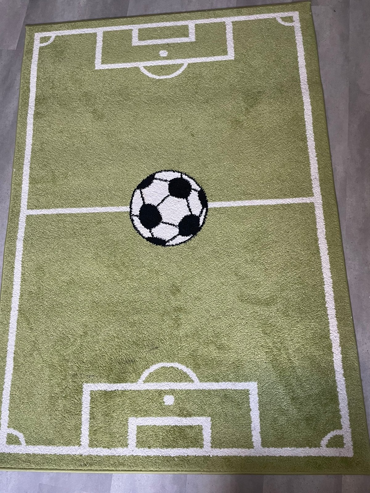 Voetbal kleed 120 x 170, Ophalen, Zo goed als nieuw, Rechthoekig, 100 tot 150 cm