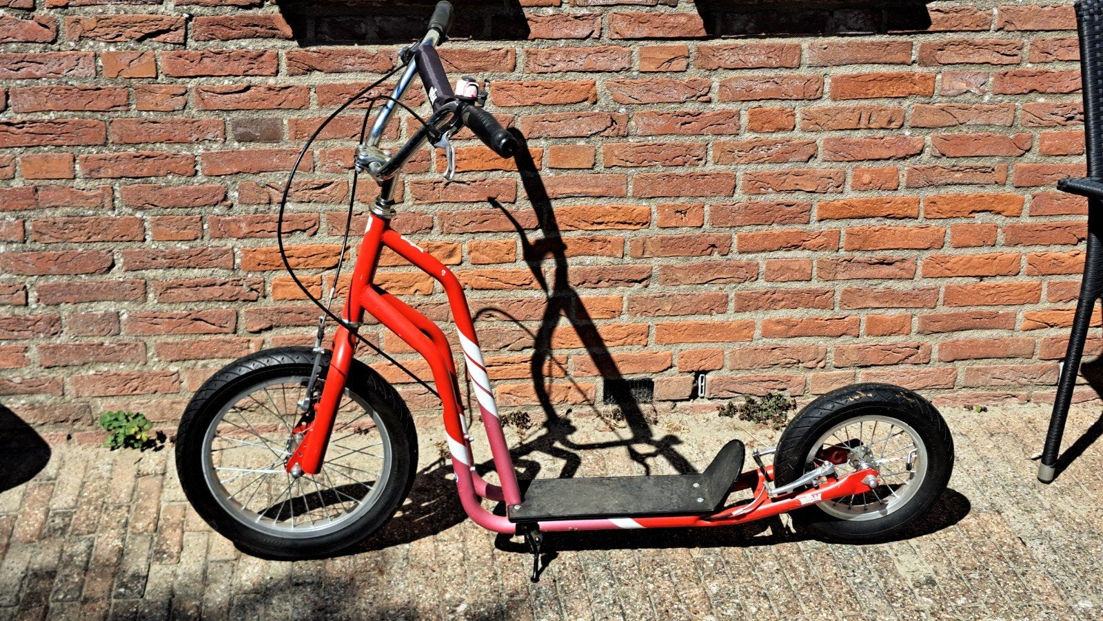 Rode step 12,5 inch, gebruikt, Ophalen, Gebruikt, Gewone step