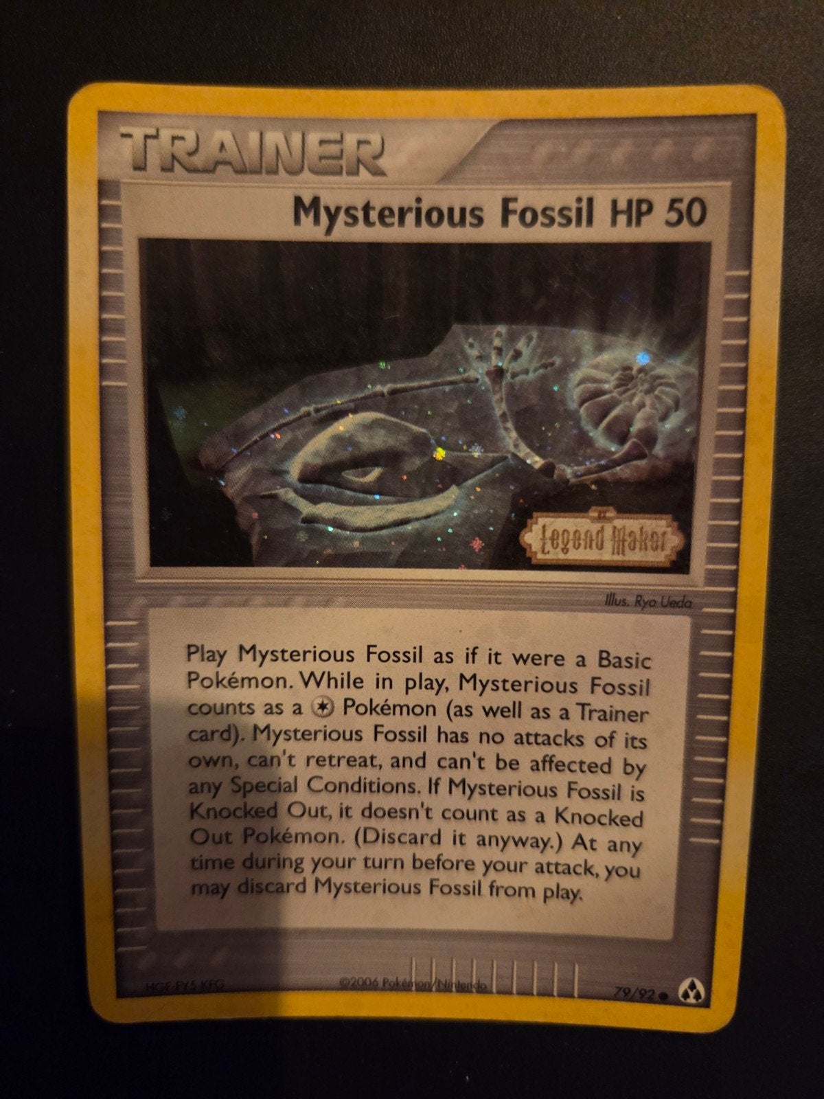 Pokémon Trainer Kaarten - Scott, Mysterious Fossil, PokéNav, Ophalen of Verzenden, Gebruikt, Meerdere kaarten, Foil