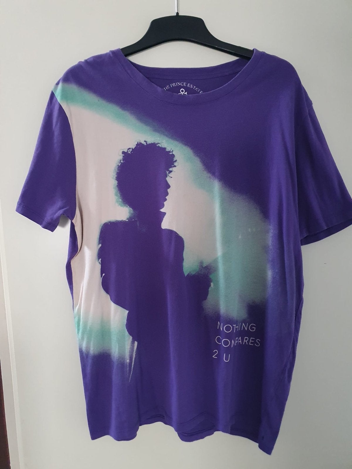 Prince, estate T-shirt maat XL, Ophalen of Verzenden, Zo goed als nieuw, Maat 56/58 (XL), Paars