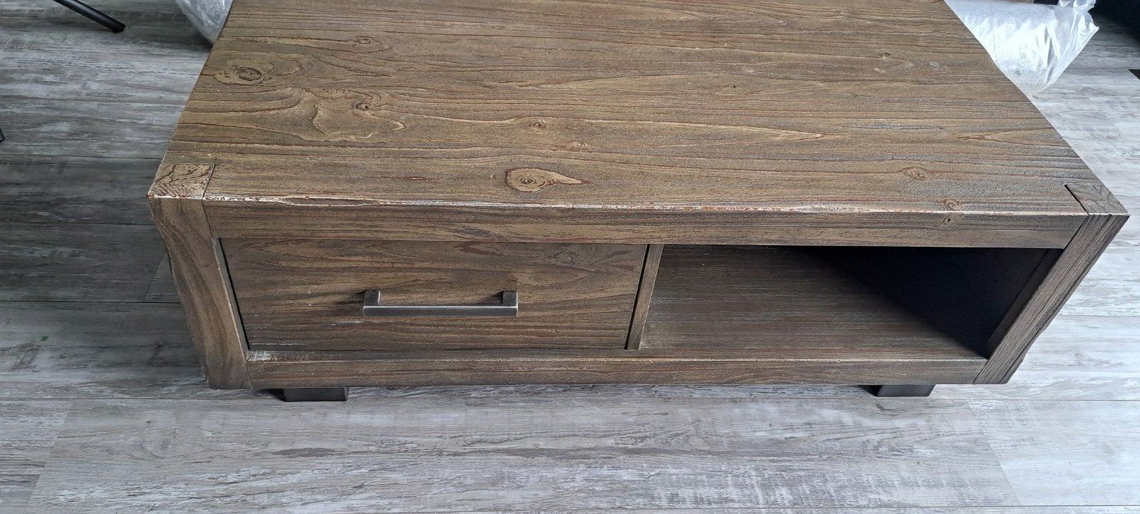 Salontafel Pronto Alesio met 2 lades, Ophalen, 50 – 75, Gebruikt, 100 tot 150 cm