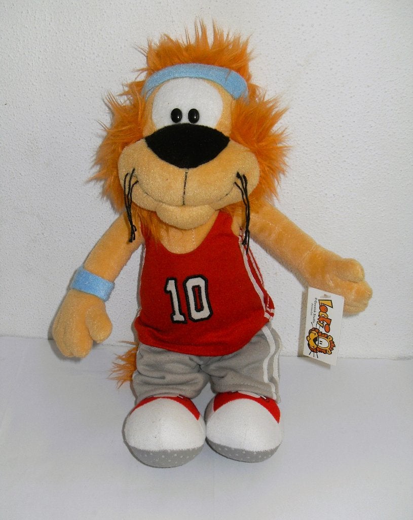 Loeki De Leeuw Knuffel (1), Overige karakters, Ophalen of Verzenden, Middelgroot (20 tot 80 cm), Meerkleurig