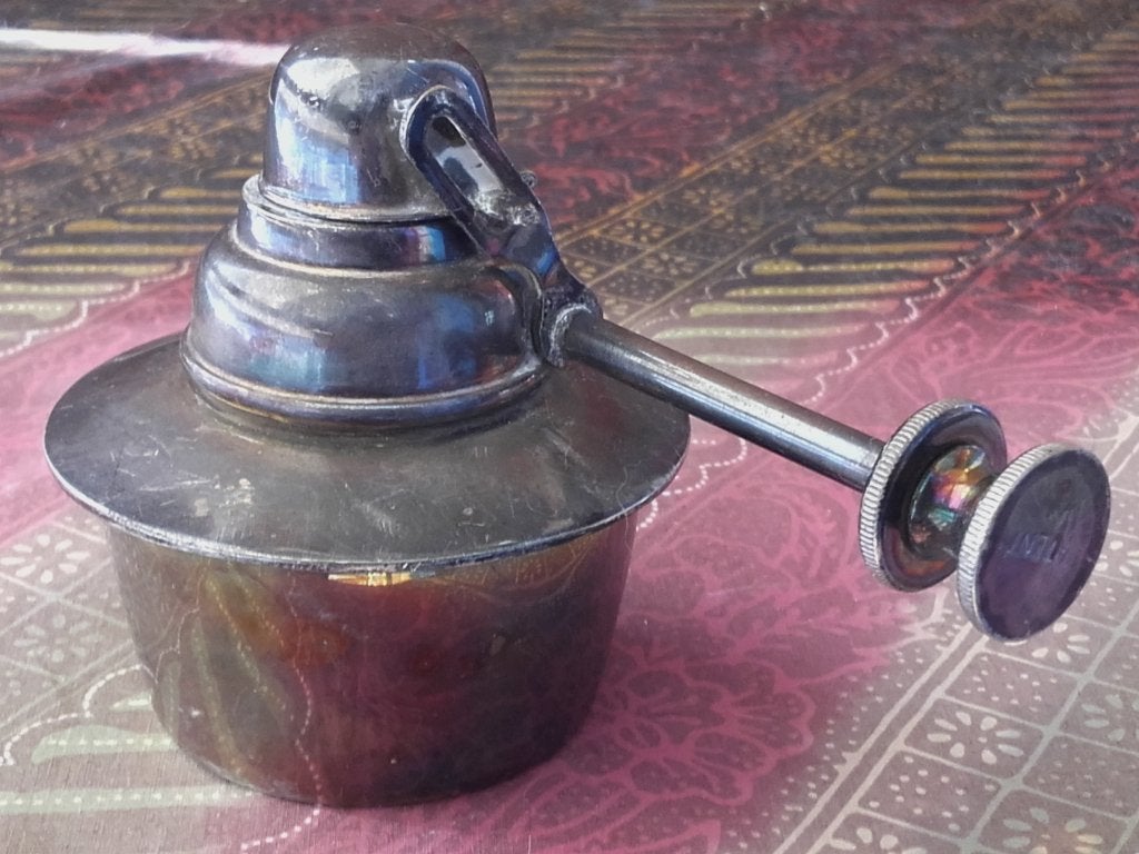 Mooie antieke koperen brander uit Engeland., Antiek en Kunst, Antiek | Koper en Brons, Ophalen of Verzenden, Koper