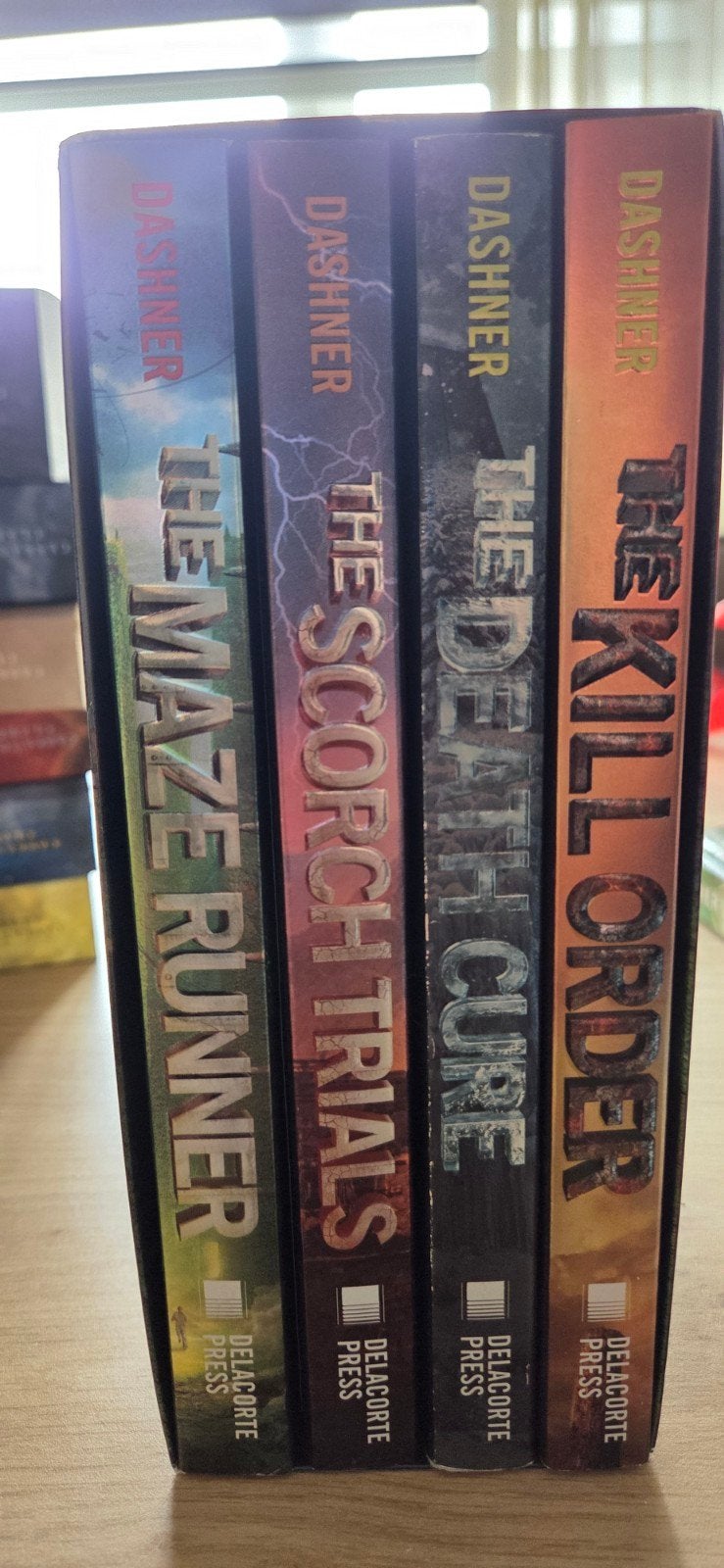 James Dashner The Maze Runner Serie (Engelstalig), Ophalen of Verzenden, Gelezen, James Dashner