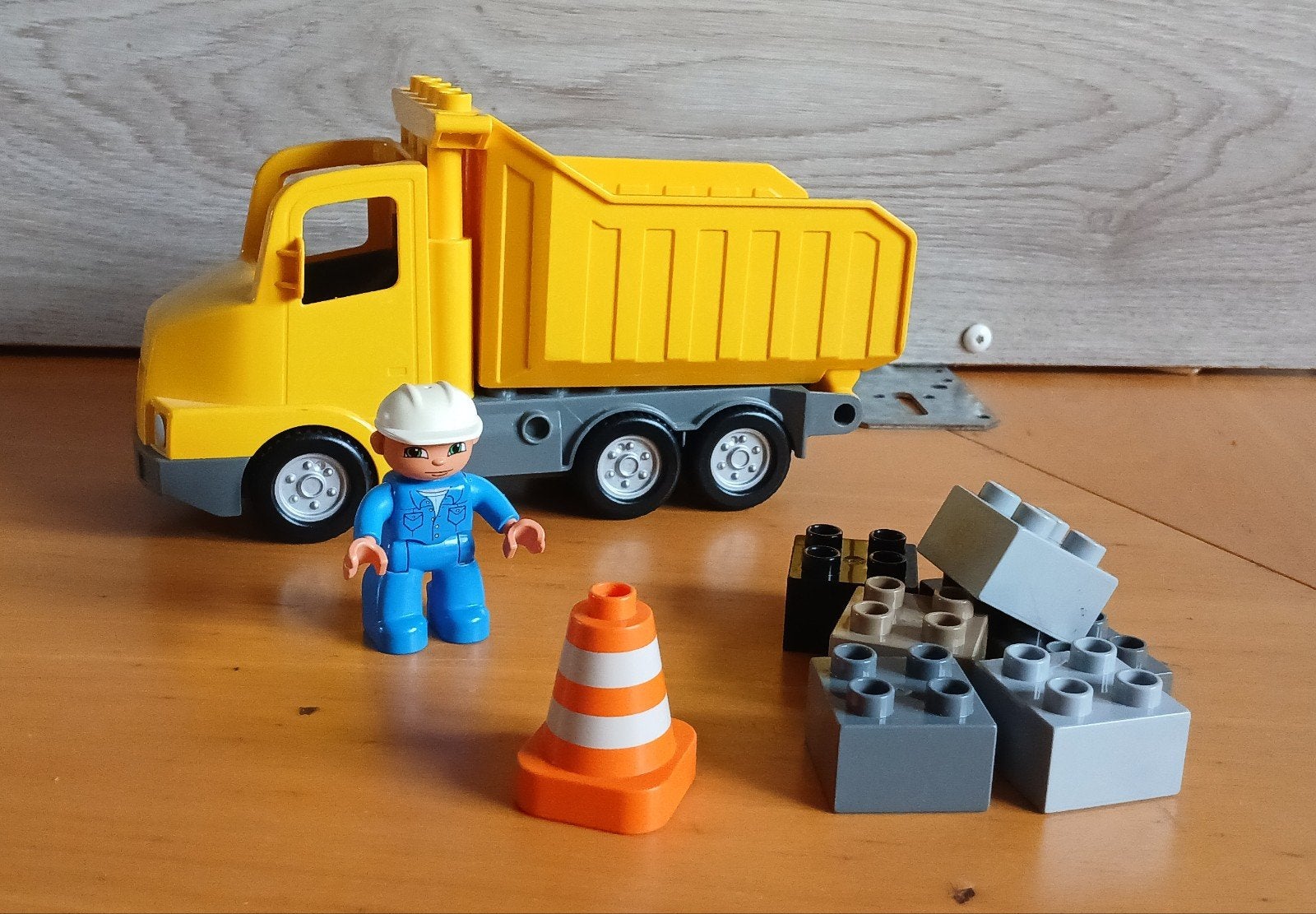 Duplo 5651 Grote Dumptruck, Ophalen of Verzenden, Zo goed als nieuw, Complete set, Duplo