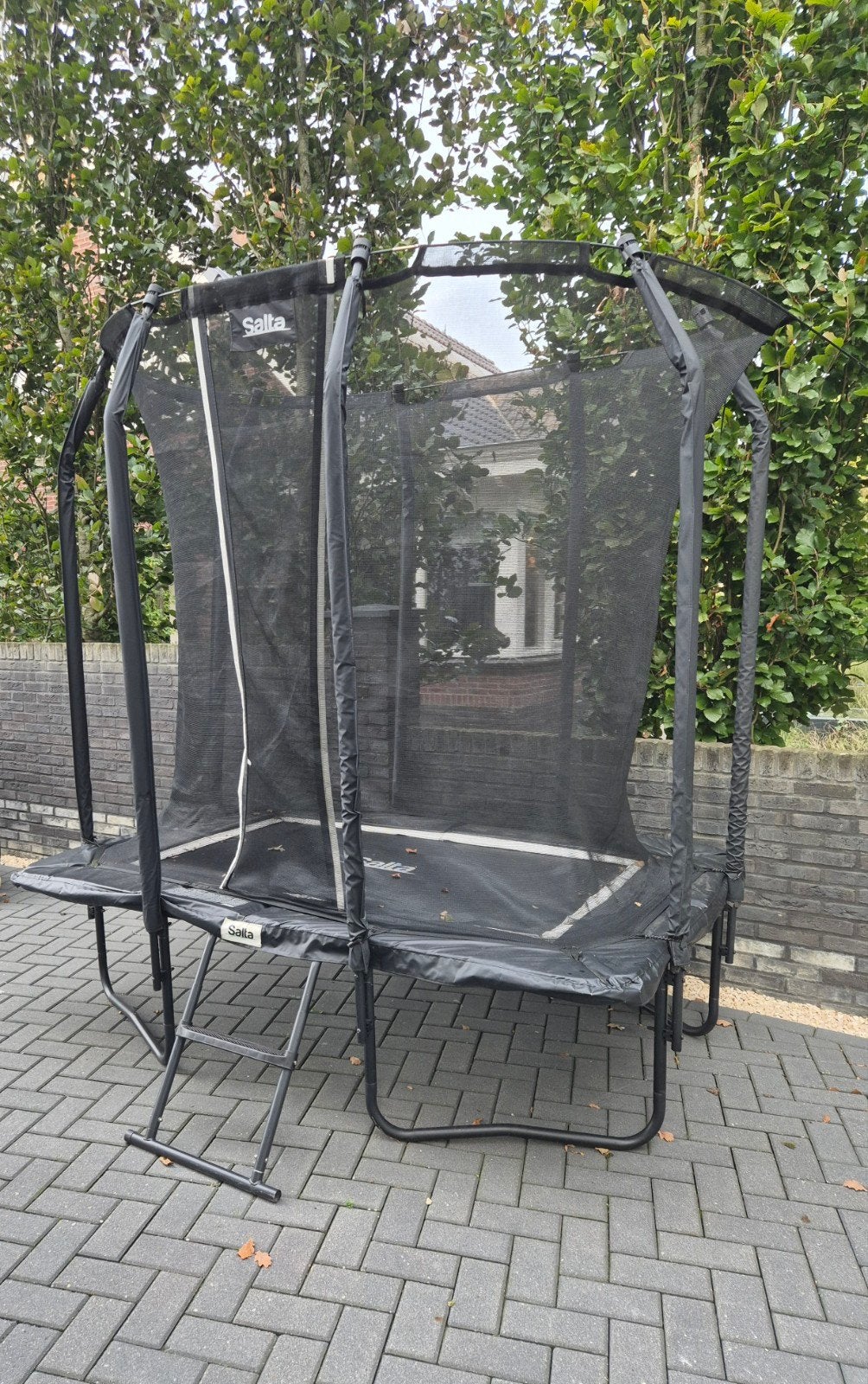 Salta trampoline premium black editie, Ophalen, Zo goed als nieuw