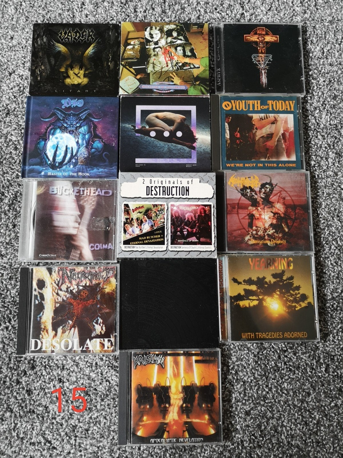 Diverse Metal Cd's, Ophalen of Verzenden, Zo goed als nieuw