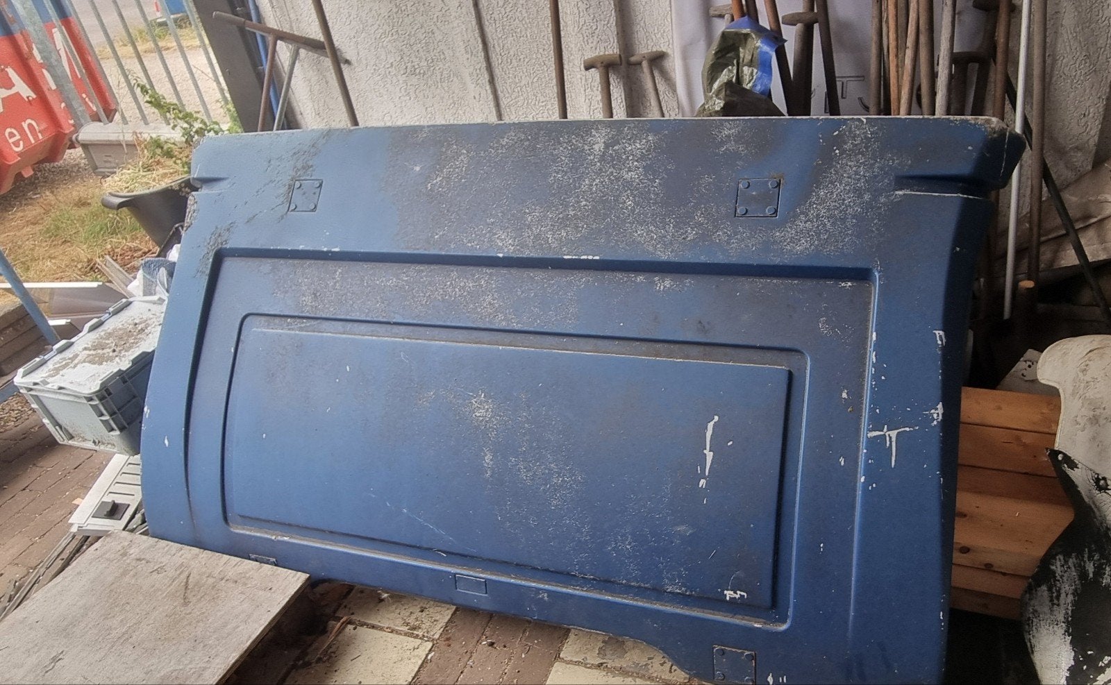 Dakspoiler en zijfenders Scania 142, Ophalen, Gebruikt, Bumper, Voor