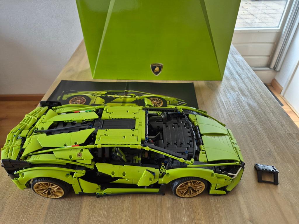 Lamborghini Sian van lego technic, Ophalen, Zo goed als nieuw