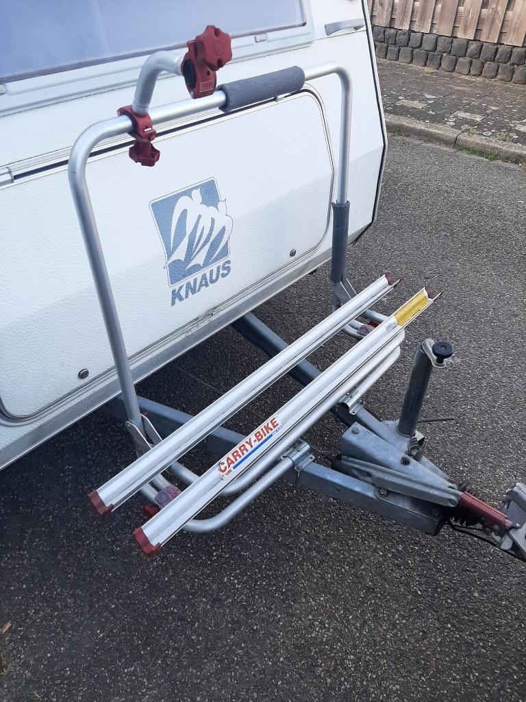 Fietsdrager caravan carry-bike, Ophalen, Gebruikt