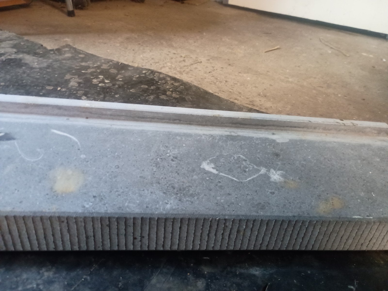 hardstenen gevrijnde dorpel .145/16/6.3, Ophalen
