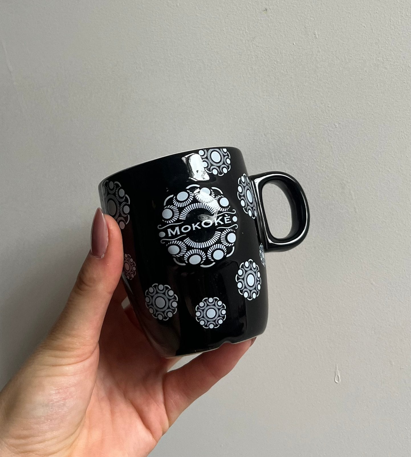 Zeeuwse koffiemok, Overige typen, Ophalen of Verzenden, Zo goed als nieuw, Zwart