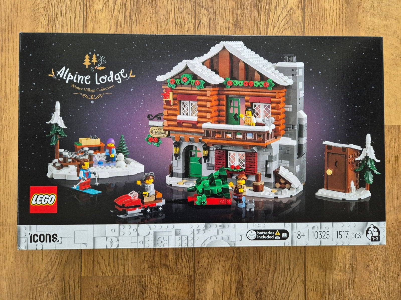 LEGO Icons - 10325 Alpine Lodge, Lego, Compleet, Ophalen of Verzenden, Zo goed als nieuw