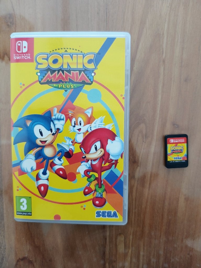 Nintendo Switch spel: Sonic mania plus, Avontuur en Actie, Eén computer, Ophalen of Verzenden, Zo goed als nieuw