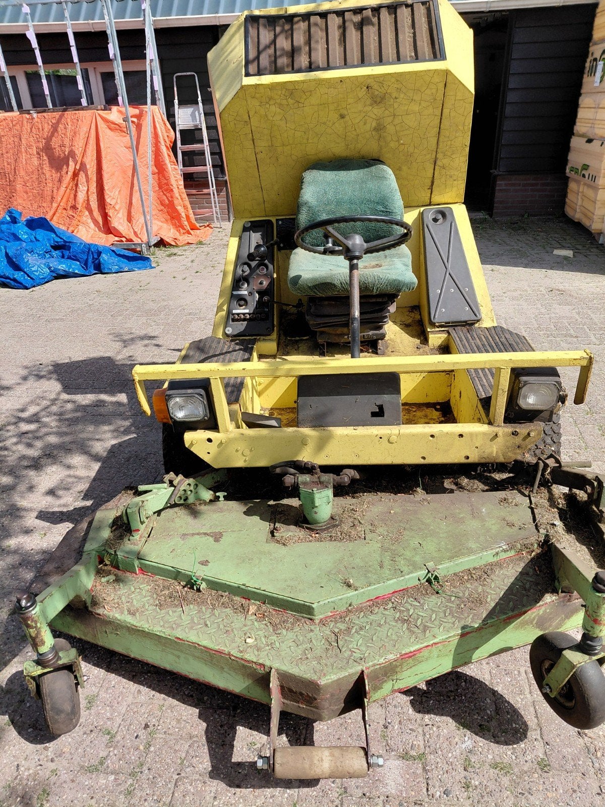 maaimachine sabo roberine zitmaaier diesel, Cirkelmaaier, Gebruikt, Versnellingen, 50 cm of meer