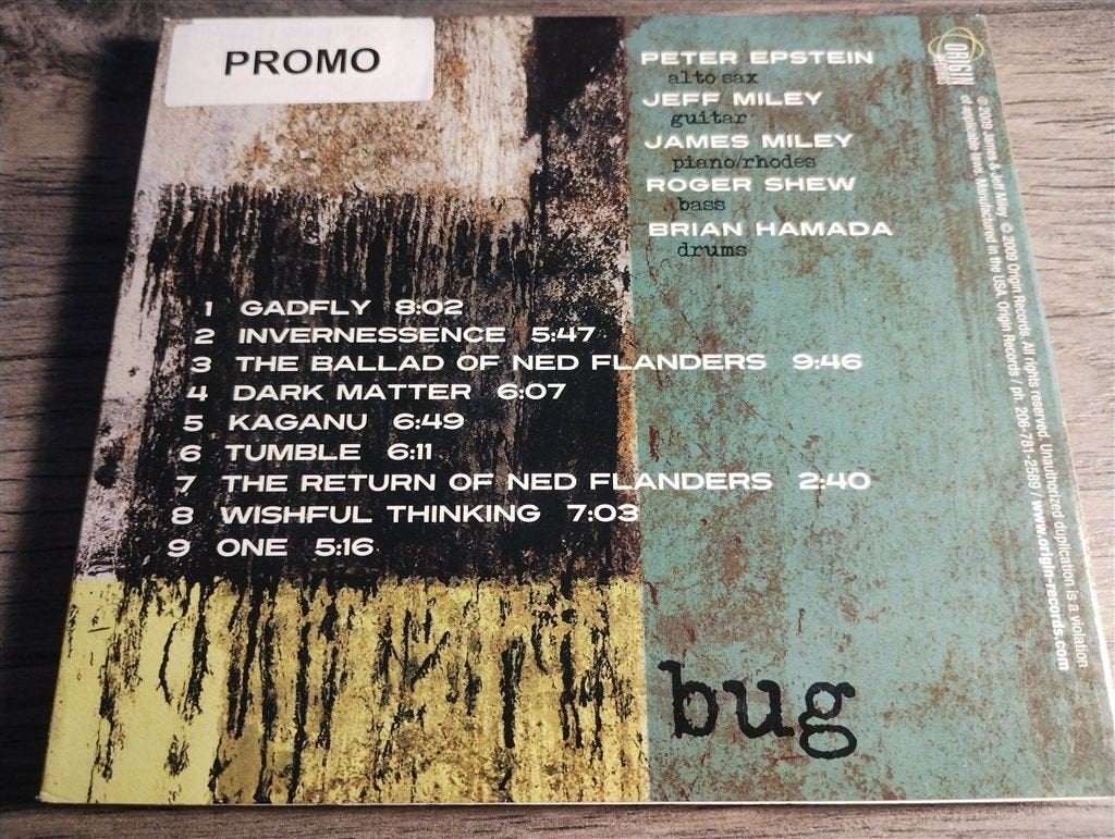 Bug - The Gadfly, Ophalen of Verzenden, Zo goed als nieuw, Jazz