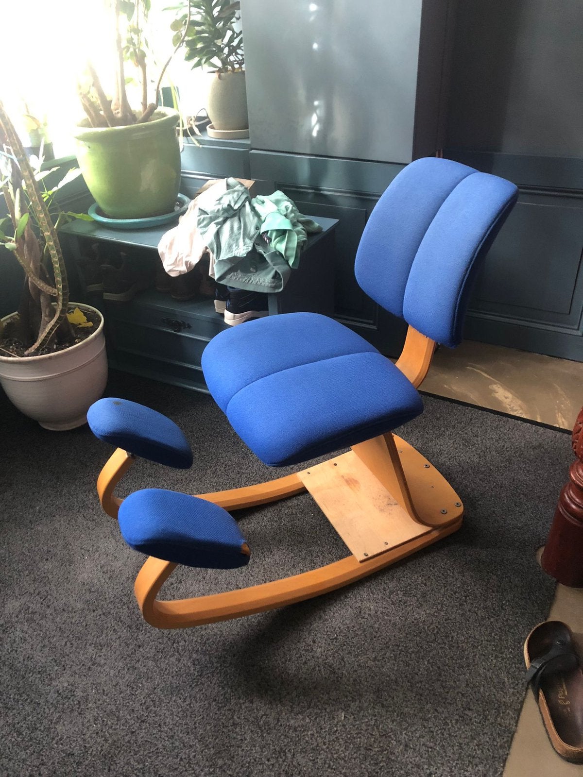 Gebroken Varier van Stokke, Ophalen, Scandinavisch design, Gebruikt, 100 tot 125 cm