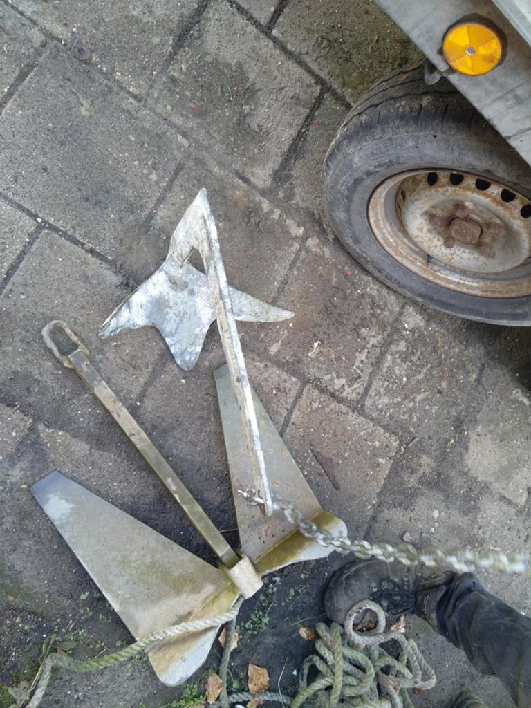 Ankers, Ophalen of Verzenden, Ankeren en Afmeren, Zeilboot of Motorboot