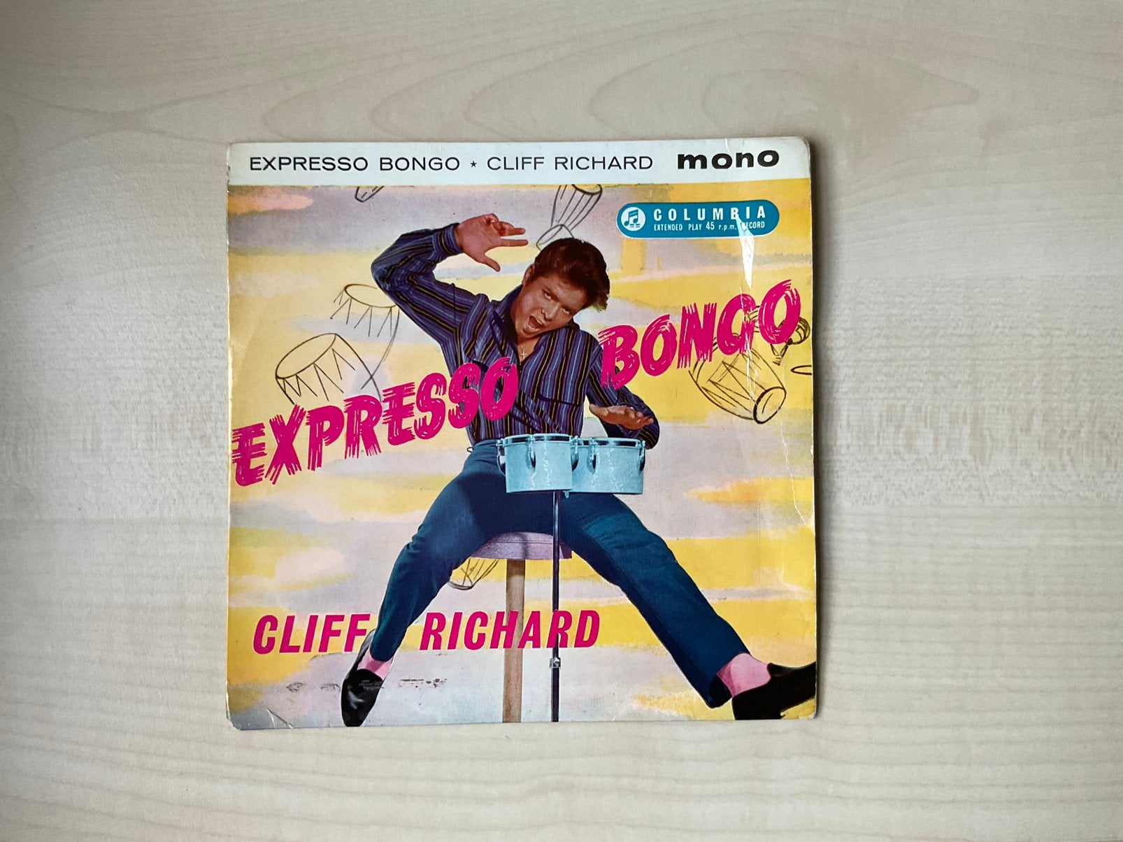 Cliff Richard en The Shadows twee EP’s, Gebruikt, Pop, 7 inch, Ophalen of Verzenden