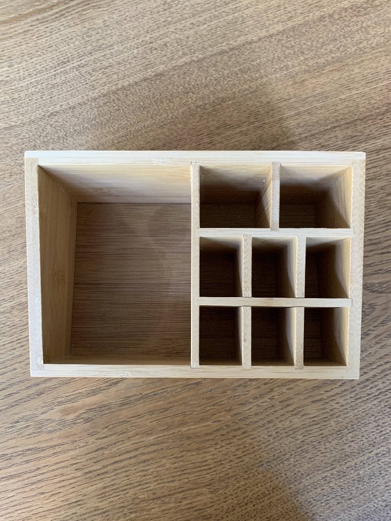 Make-up organizer, Bruin, Gehele gezicht, Ophalen of Verzenden, Zo goed als nieuw