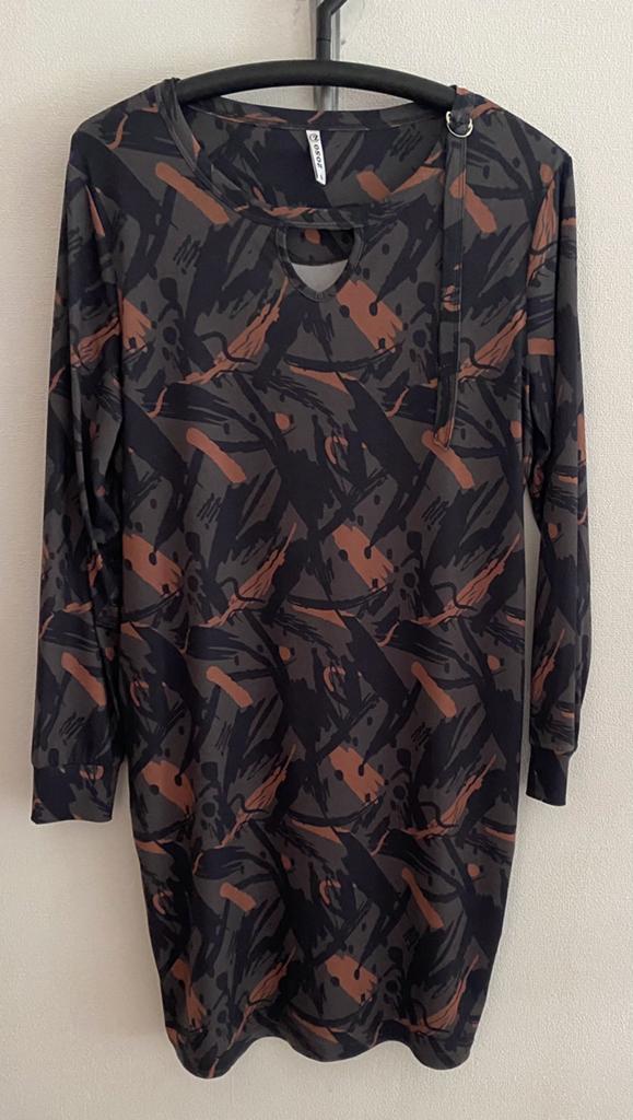 Zgan heel leuk jurkje van ZOSO..mt:l, Kleding | Dames, B, Zwart, Maat 42/44 (L), Ophalen of Verzenden