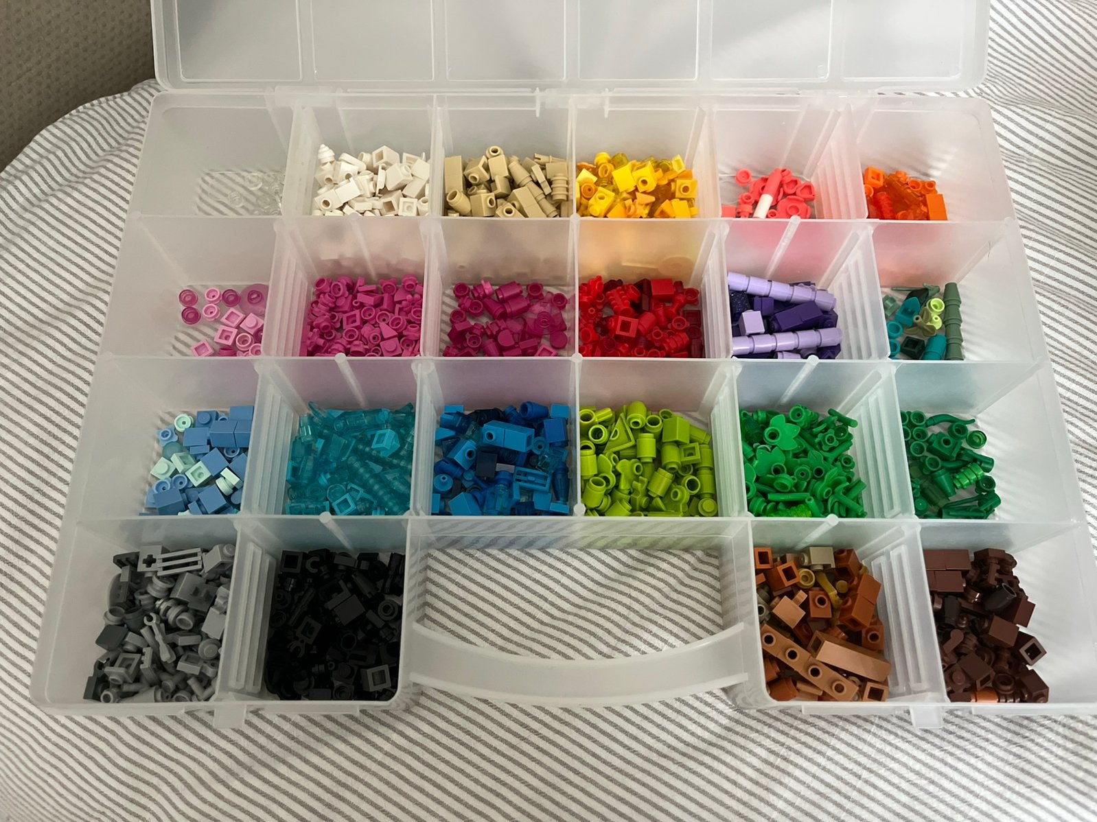 1x1 legostenen gesorteerd, Kinderen en Baby's, Speelgoed | Duplo en Lego, Ophalen of Verzenden, Zo goed als nieuw, Lego