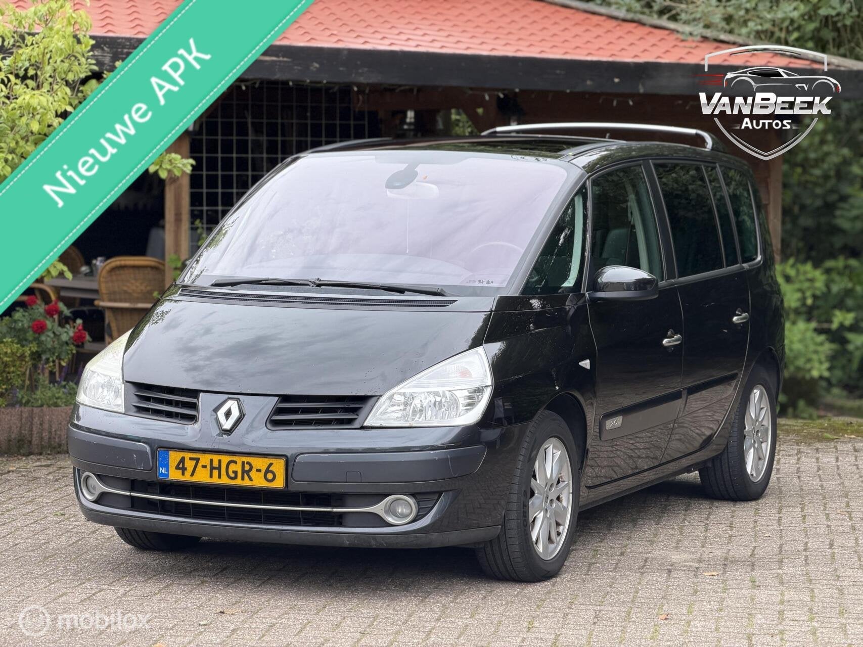 Renault Espace 2.0 T Initiale Automaat Pano Climate, 1998 cc, Gebruikt, 4 cilinders, 2000 kg