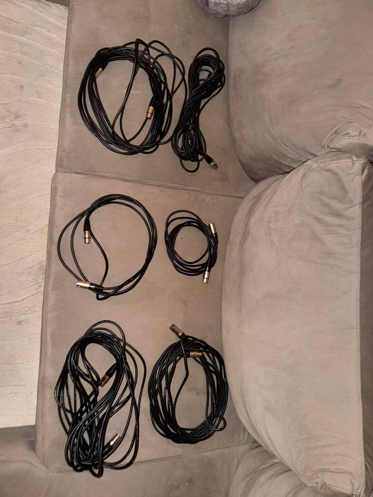 Xlr kabels, Ophalen, Zo goed als nieuw, Minder dan 2 meter, Interlink-kabel