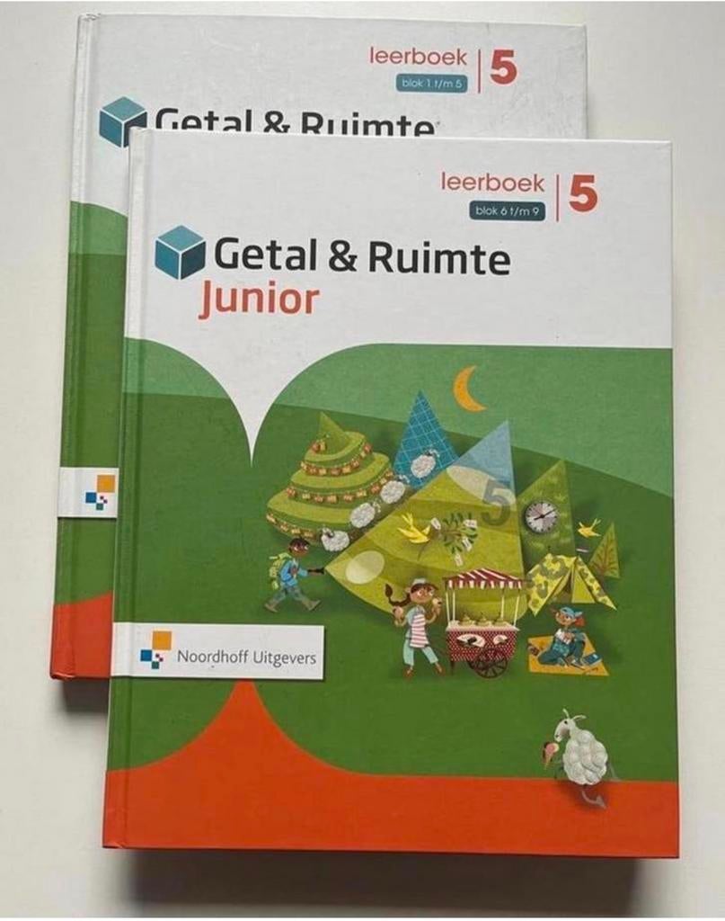 Groep 5 Rekenboek+ werkboek Getal & Ruimte Junior Compleet, Ophalen, Gelezen, Overige niveaus, Overige vakken