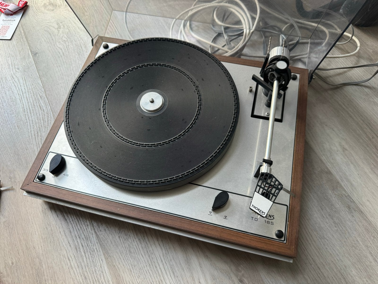 Thorens TD 165 Platenspeler, Ophalen, Gebruikt, Platenspeler, Thorens