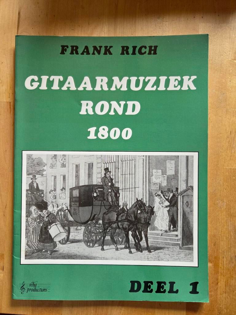 Gitaarmuziek Rond 1800 - Deel 1 - Frank Rich (Nieuw), Gitaar, Klassiek, Nieuw, Ophalen of Verzenden