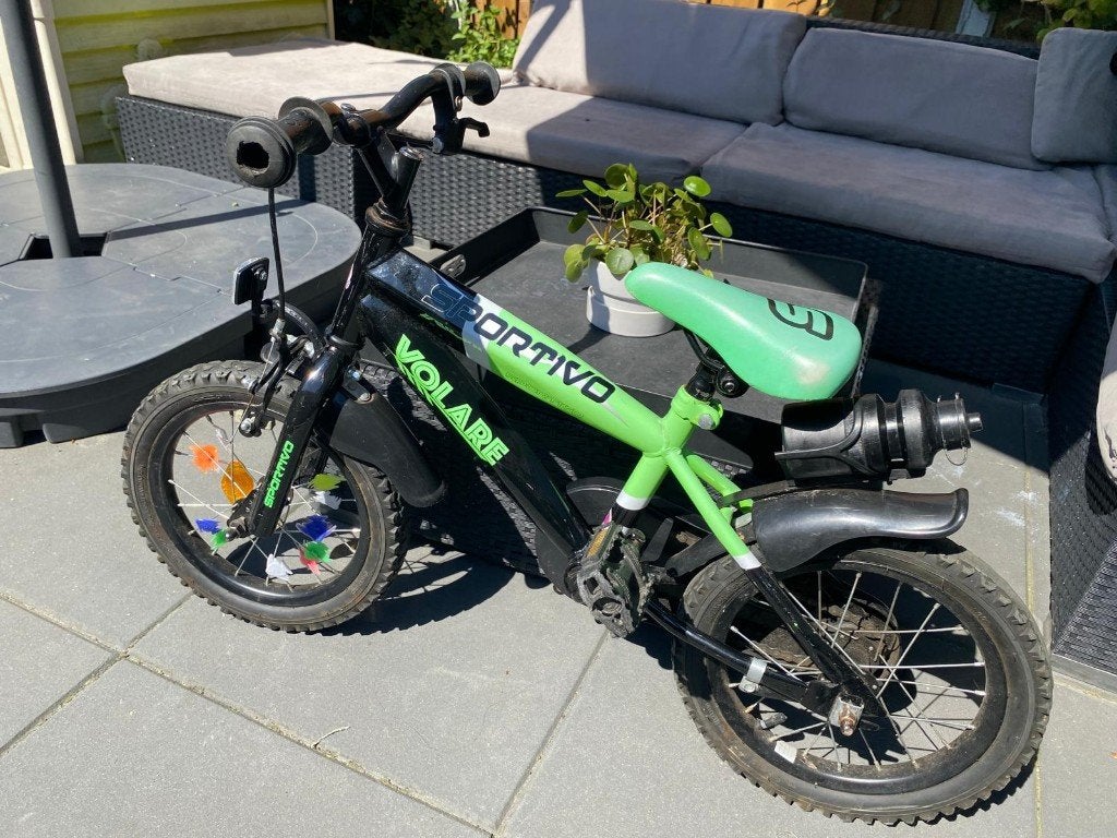 Volare sportivo kinderfiets, Ophalen, Zo goed als nieuw, Minder dan 16 inch, Volare