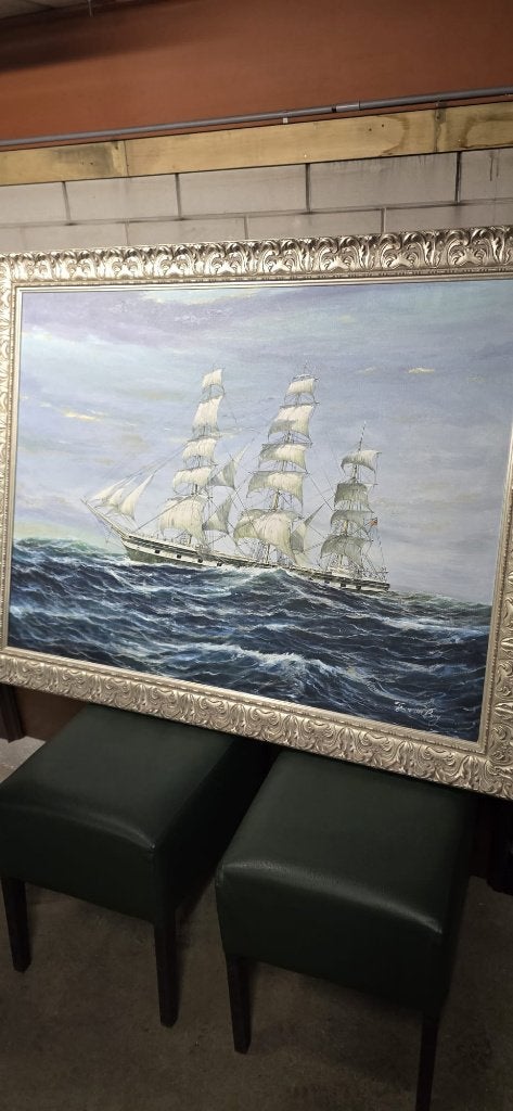 oil painting, Antiek en Kunst, Kunst | Schilderijen | Klassiek, Ophalen