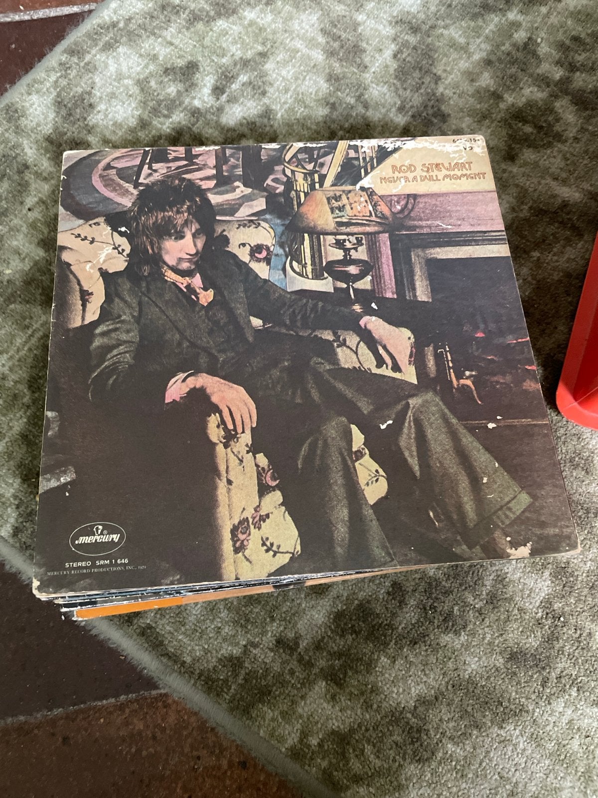 Rod Stewart - Never a Dull Moment LP (1972), Ophalen, LP, Rock, Gebruikt