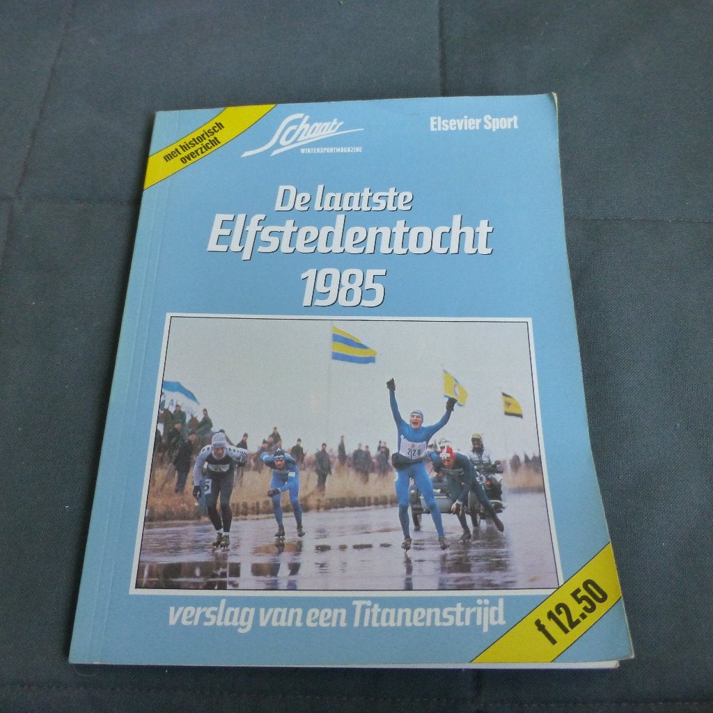 Elfstedentocht boek uit 1985, Ophalen of Verzenden, Gelezen, Overige sporten