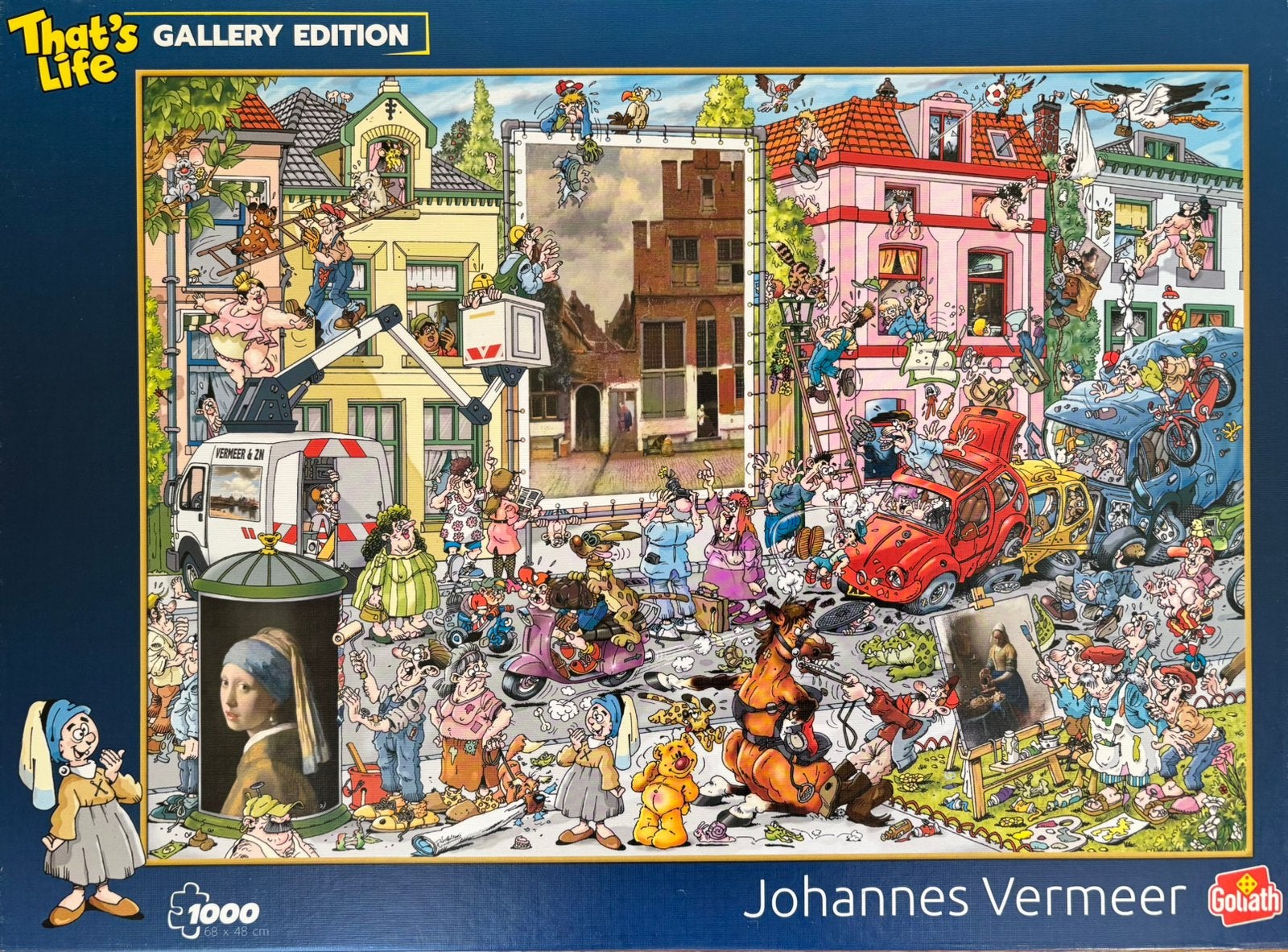 That’s Life “Johannes Vermeer”, Ophalen of Verzenden, 500 t/m 1500 stukjes, Zo goed als nieuw
